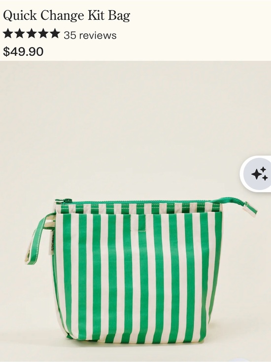 Kindred Bravely Other - Kindred Bravley - STORQ Quick Change Kit Bag - Green Stripe